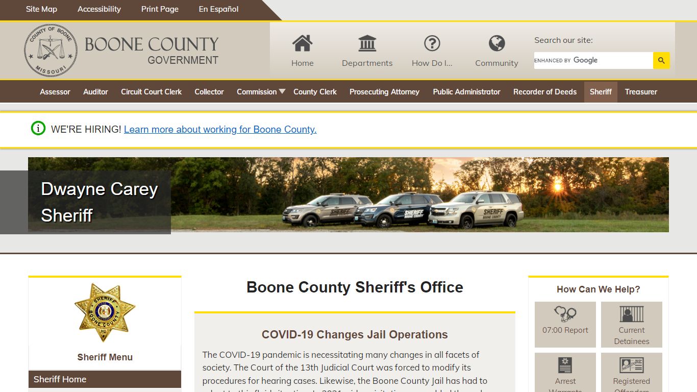 Boone County Sheriff's Office