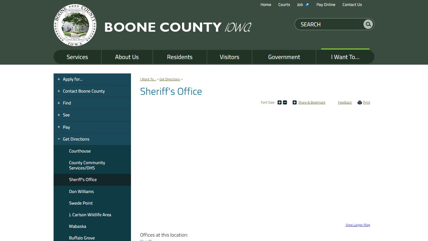 Sheriff's Office | Boone County, IA - Iowa